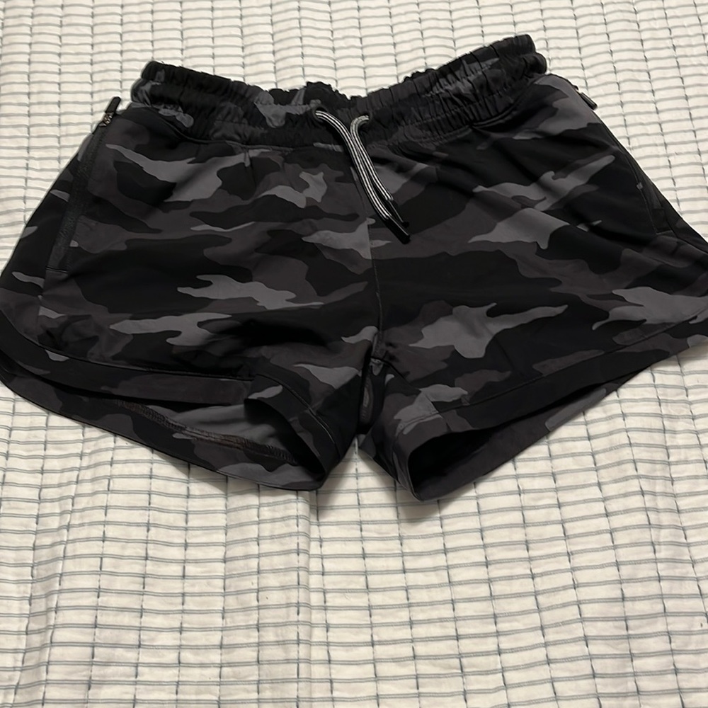 Athleta Girl camo shorts